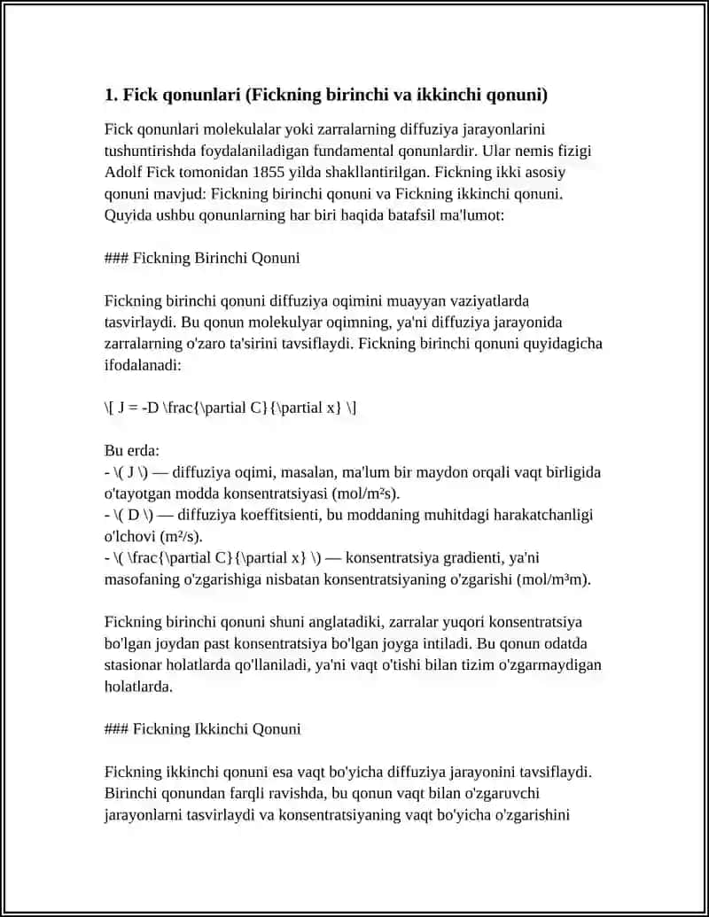 QATTIQ JISMLARDA DIFFUZIYA HODISASI 3