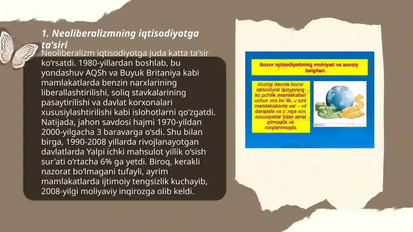 Iqtisodiyotdagi neobalarizm va ijtimoiy bozor hoʻjaligi nazariyalari 3