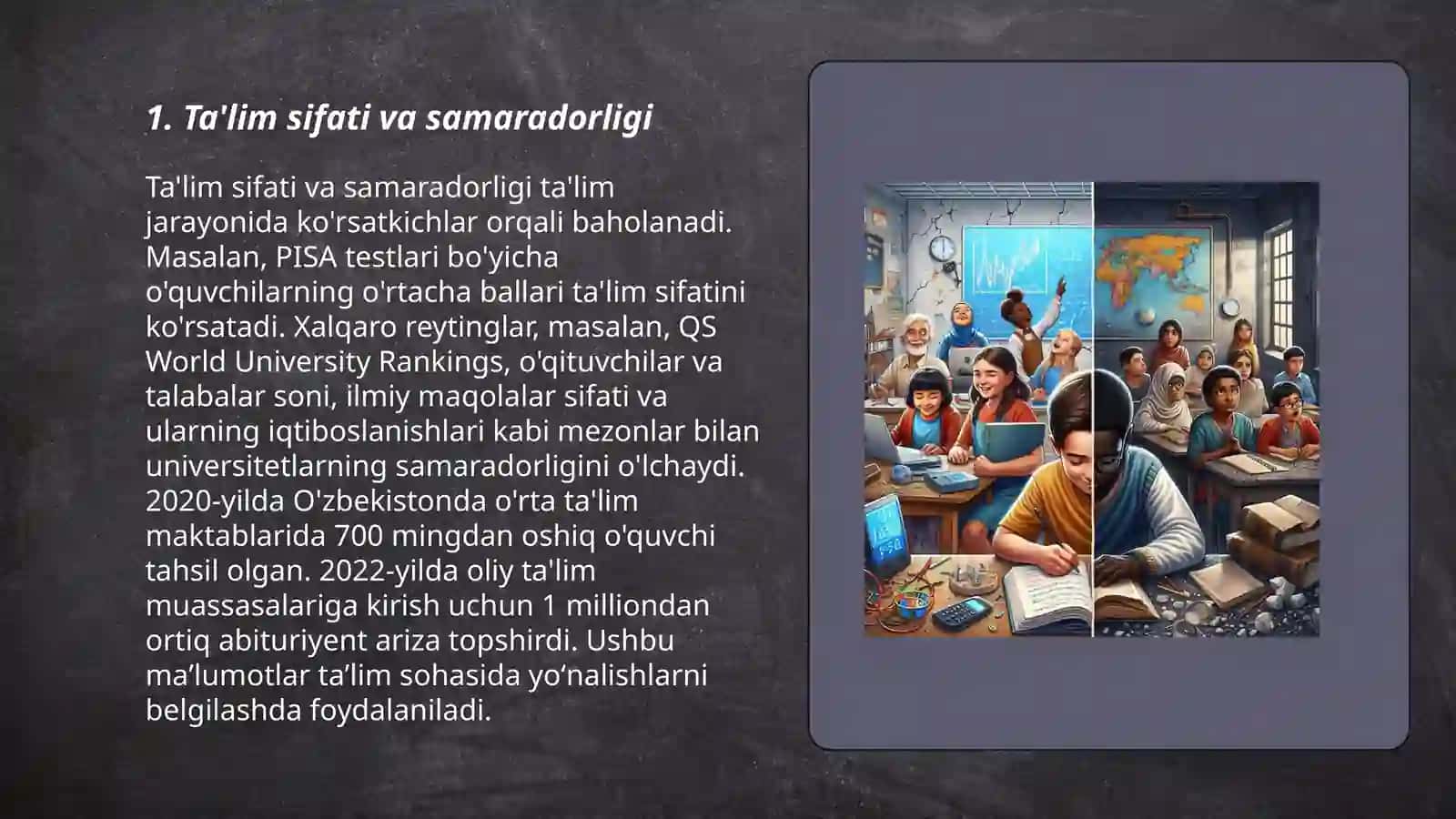 Ta'lim globala muammo sifatida 3
