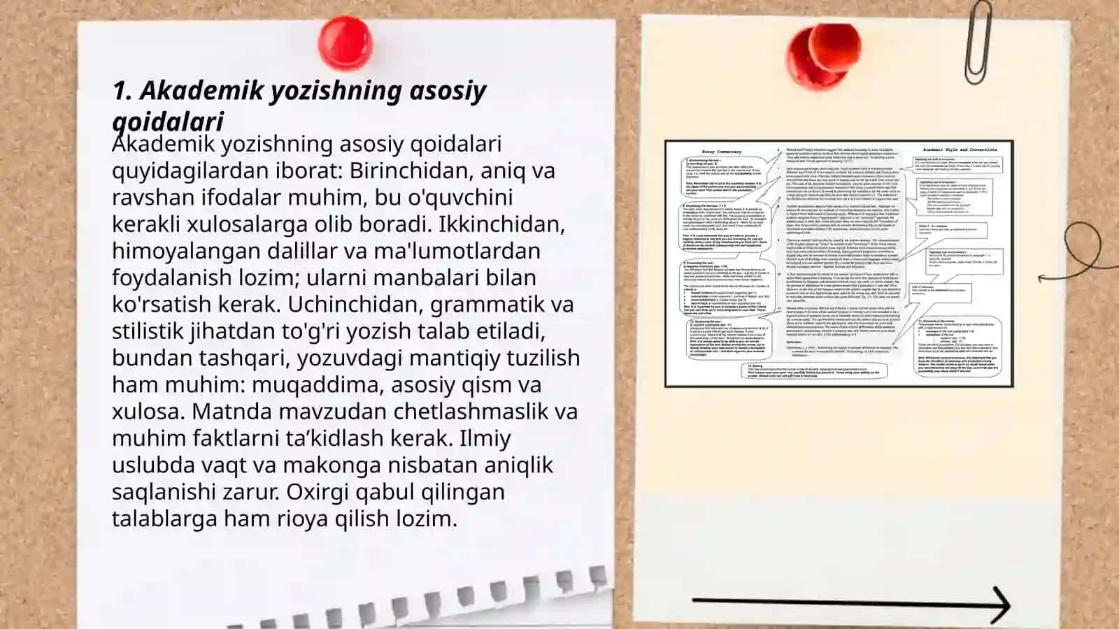 Akademik yozish va samarali amalga oshirish usullari 3
