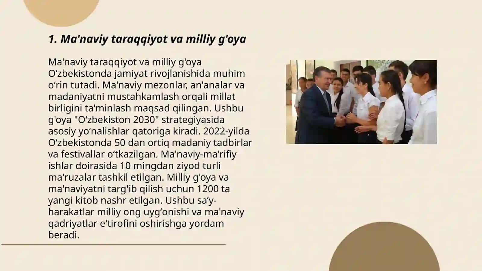 Ma'naviy taraqqiyot va milliy g'oya 3