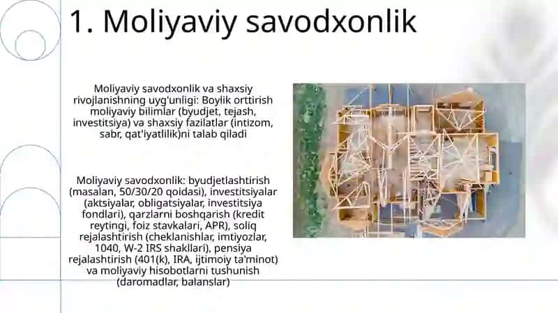 Moliyaviy savodxonlik 3