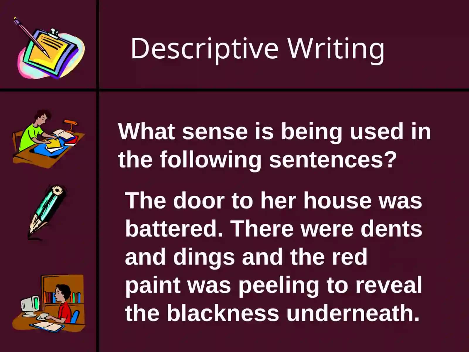 Descriptive Writing 3