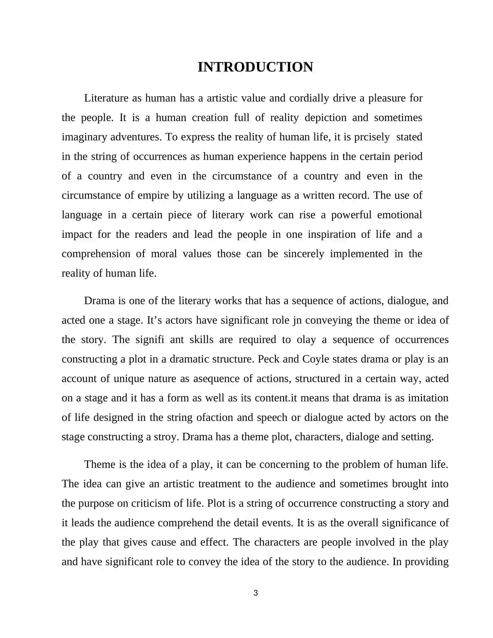 RENAISSENCE IN ENGLISH LITERATURE 3