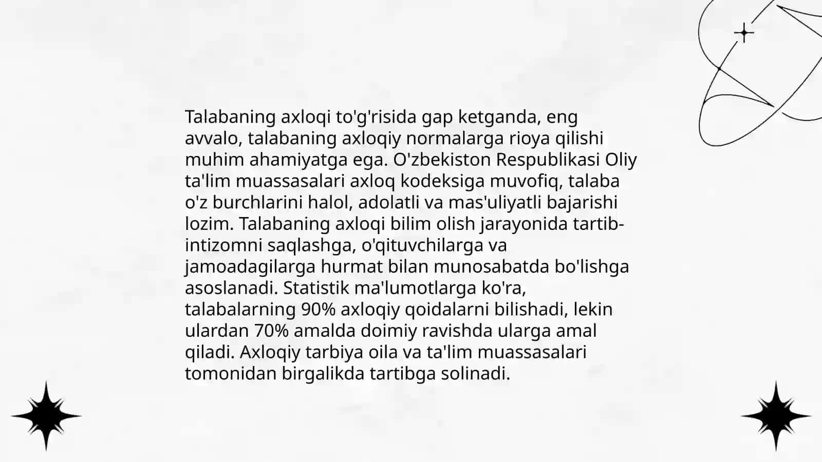 Muhammad Sodiq Muhammad Ismoilning "Talabaning odoblari" kitobi 3