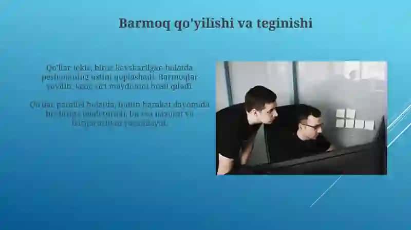 Valibolda yuqoridan ikki qoʻllab toʻp uzatish texnikasi 3