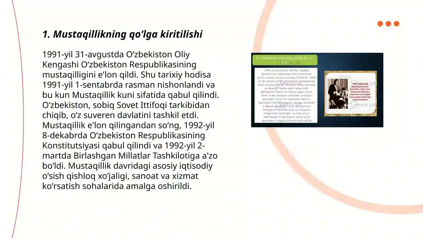 Oʻzbekistonning eng yangi tarixi 3