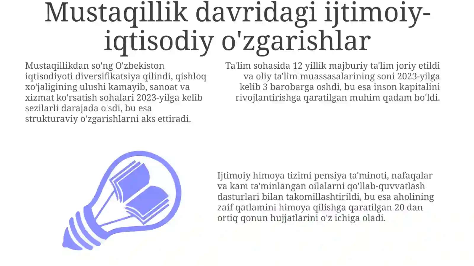 Ŏzbekiston Respublikasi ijtimoiy-iqtisodiy ŏzgarishlar 3