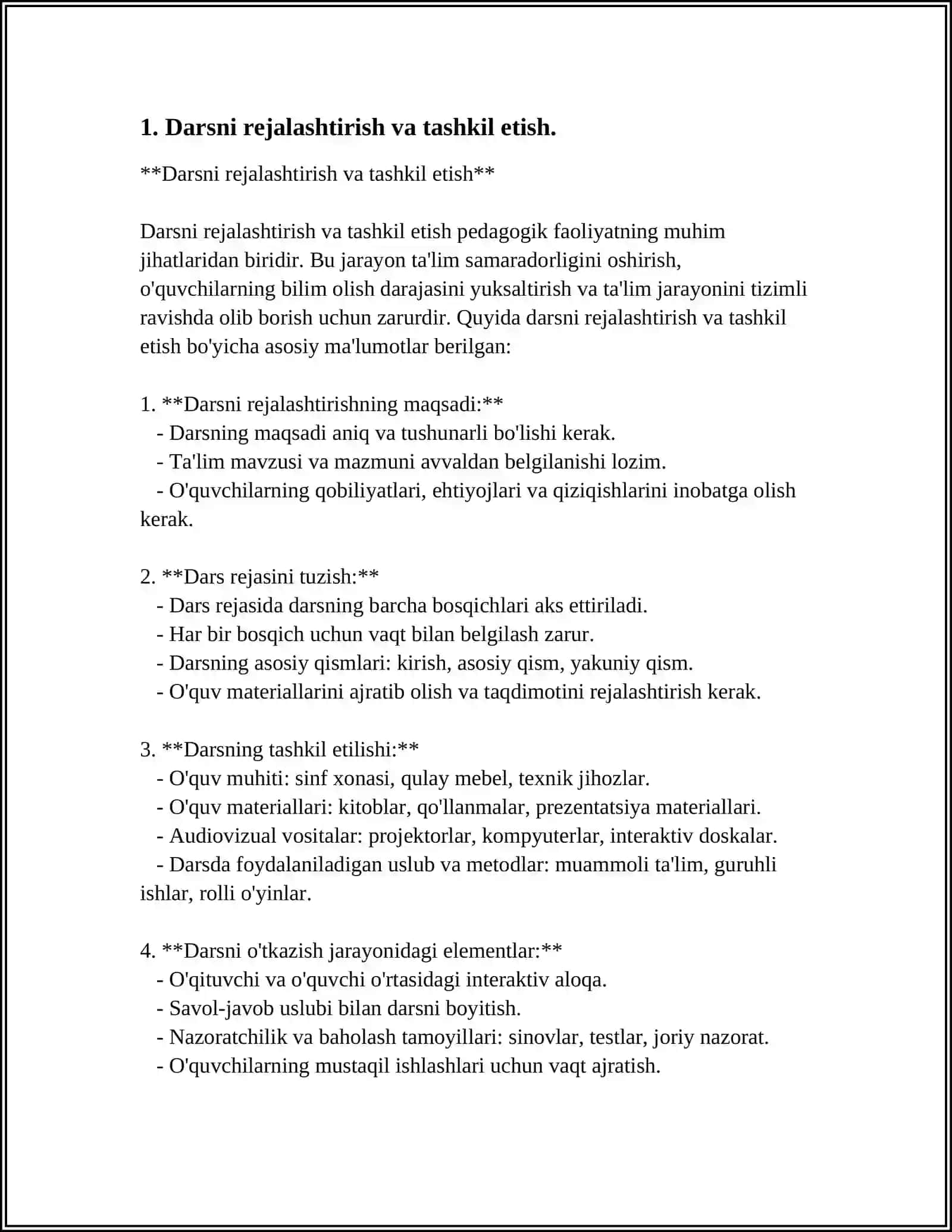 BOSHLANG‘ICH SINF O‘QITUVCHISI BOSHQARUV KOMPETENSIYASI 3