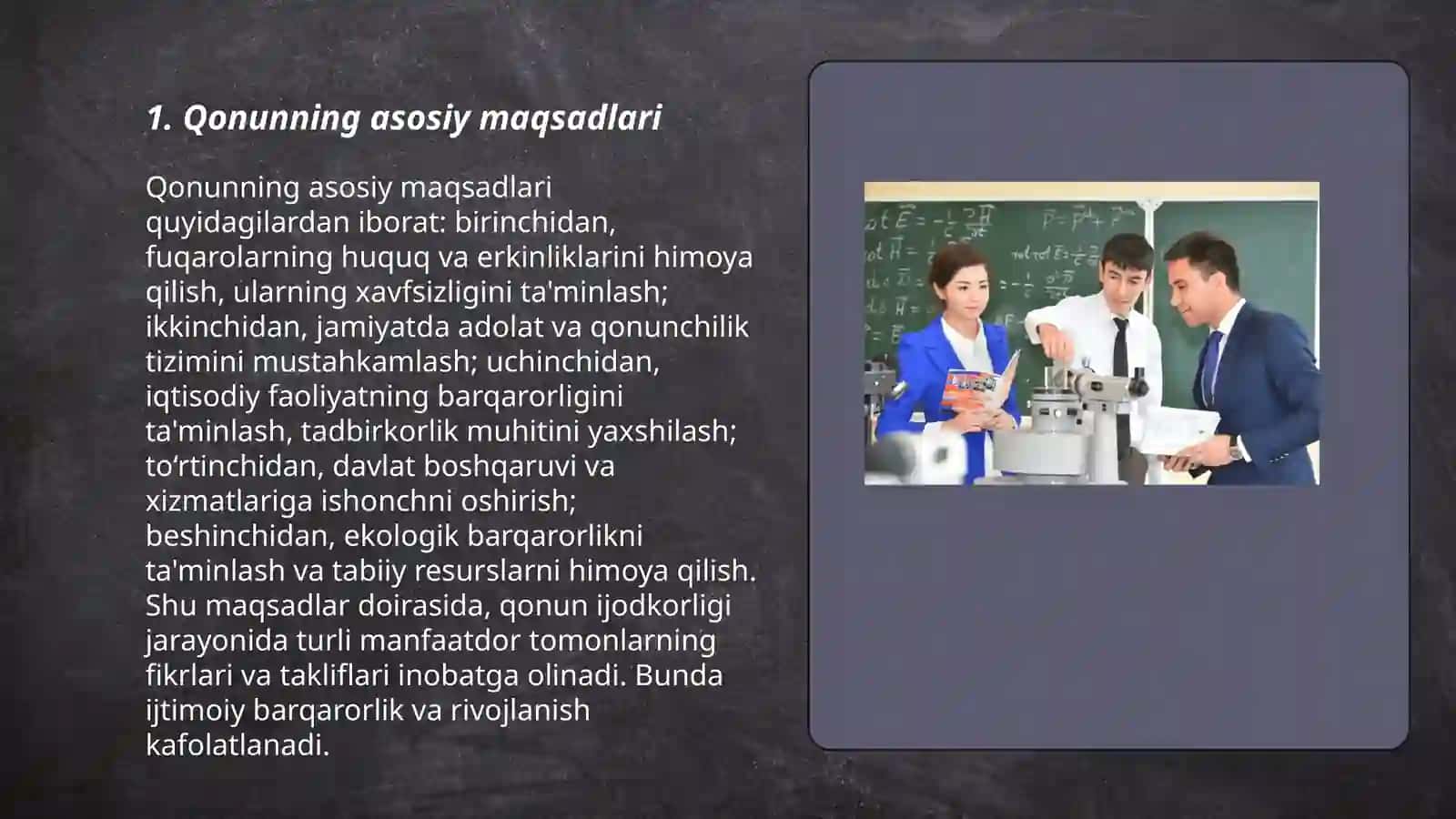 Oʻzbekiston Respublikasining" Maktabgacha taʼlim va tarbiya toʻgʻrisidagi Qonuni" 3