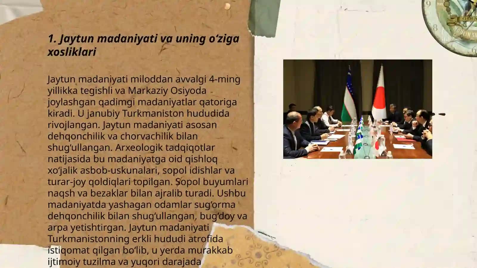 Jaytun, Hisor, Kaltaminor, Sazog‘on madaniyatlari 3