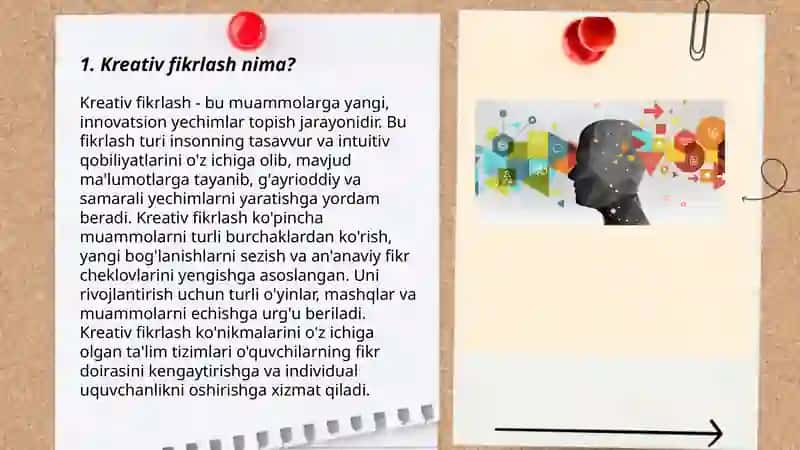 Matematika darslarida kreativ fikrlashni rivojlantirush metodikasi 3
