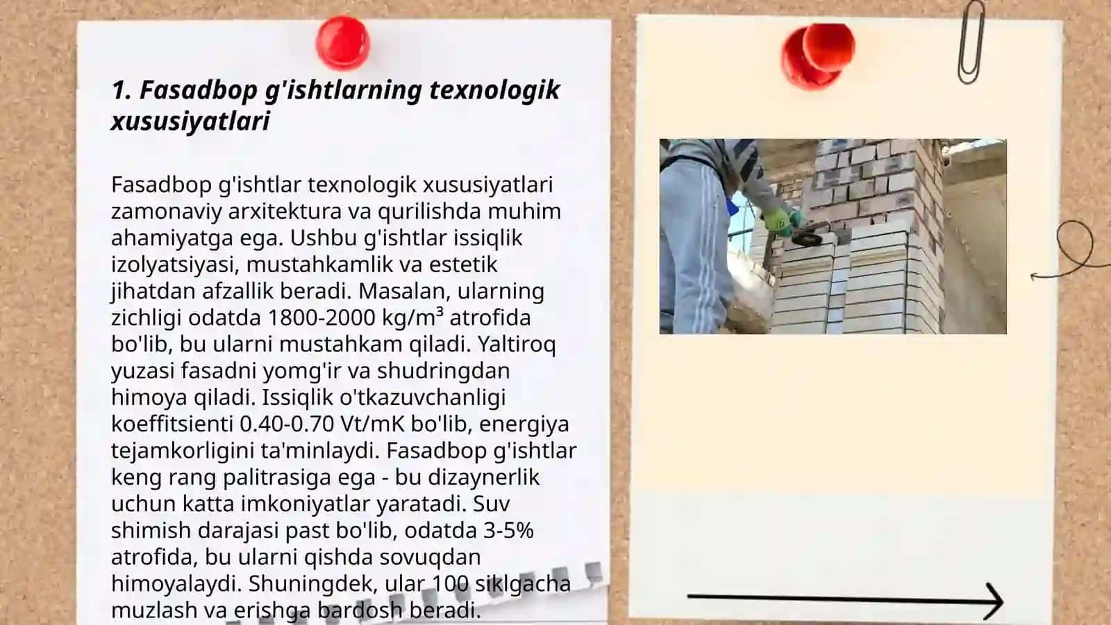 Fasadbop g'isht keramik zich va mustahkam yupqa keramogirnit ashyolarning yangi avlodi 3