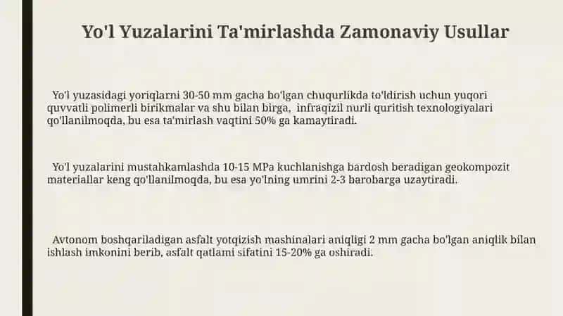 Yangi Texnologiyalarni Qo'llash Misollari 3