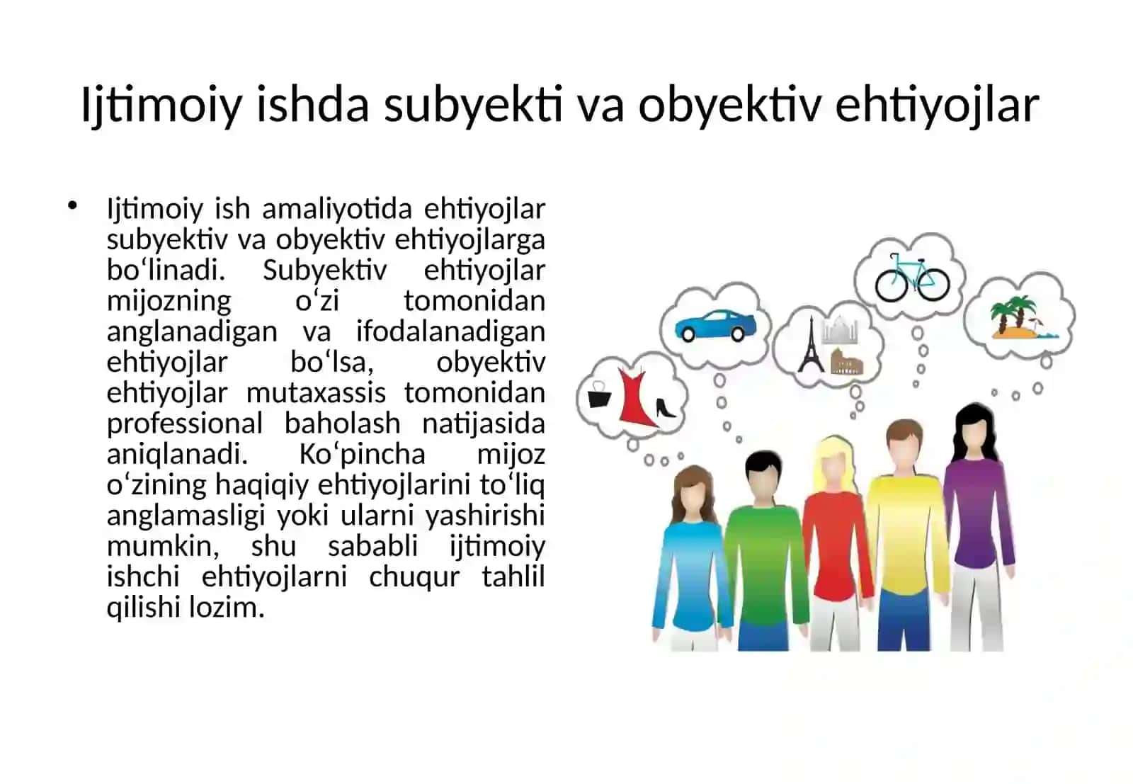 Ijtimoiy ishda ehtiyojlarni baholash va muammo aniqlash texnologiyalari 3