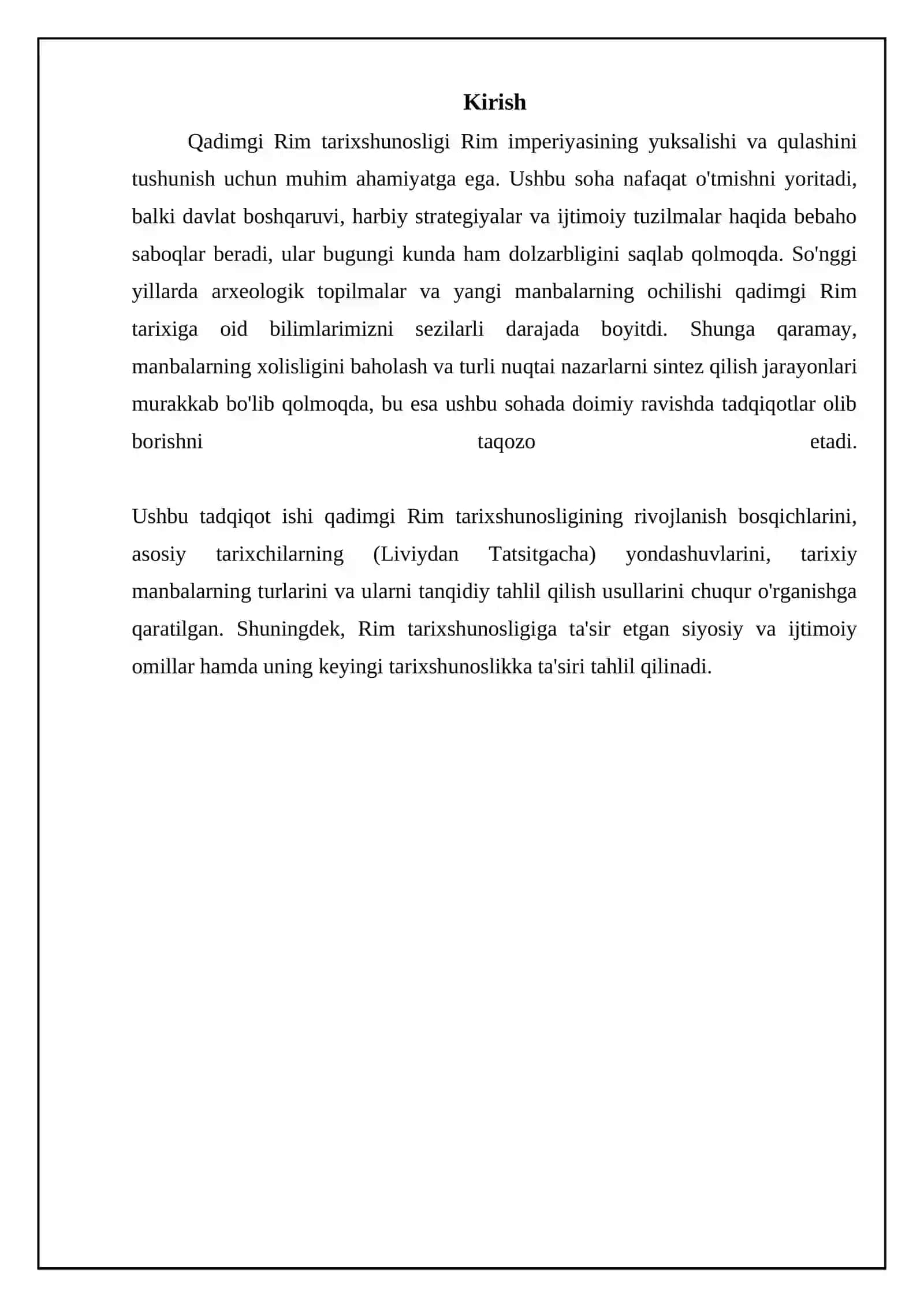 Qadimgi Rim tarixshunosligi va manbashunosligi 3