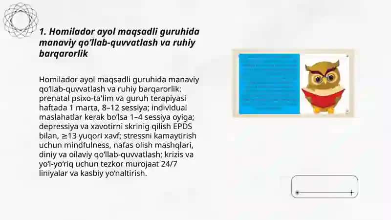 Homilador ayol maqsadli guruhining manaviy psixologik tibbiy va jismoniy aspektlari 3