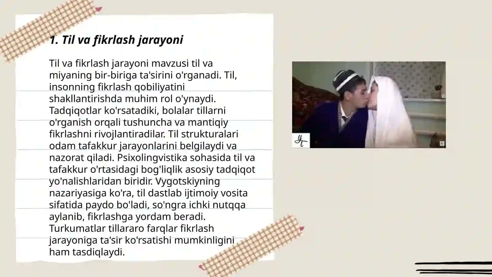Til, til va jamiyat, tilning paydo bo'lishi haqidagi asosiy farazlar 3