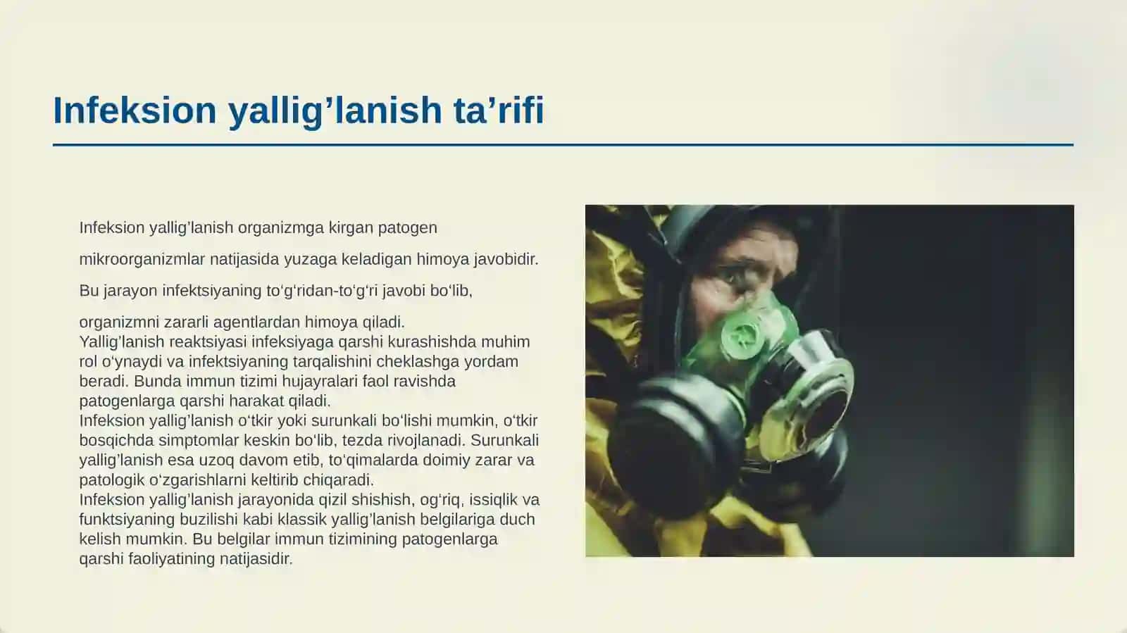 SURUNKALI YALLIG’LANISH. INFEKSION VA SURUNKALI YALLIG’LANISHLAR 3