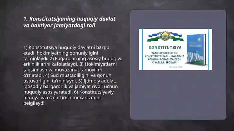 Konstitutsiya-huquqiy davlat va baxtiyor jamiyat poydevori 3