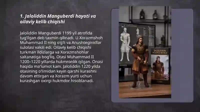 Jaloliddin Manguberdi hayoti va oilaviy kelib chiqishi 3