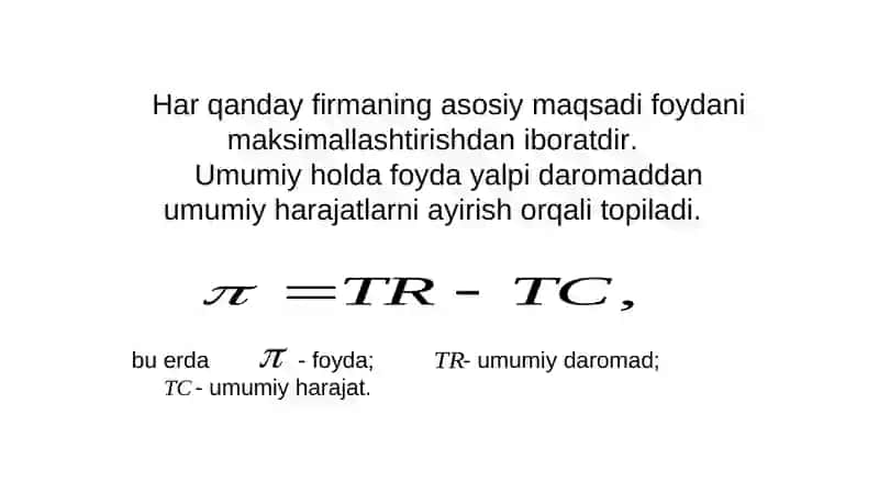 Ishlabchiqarish harajatlari 3