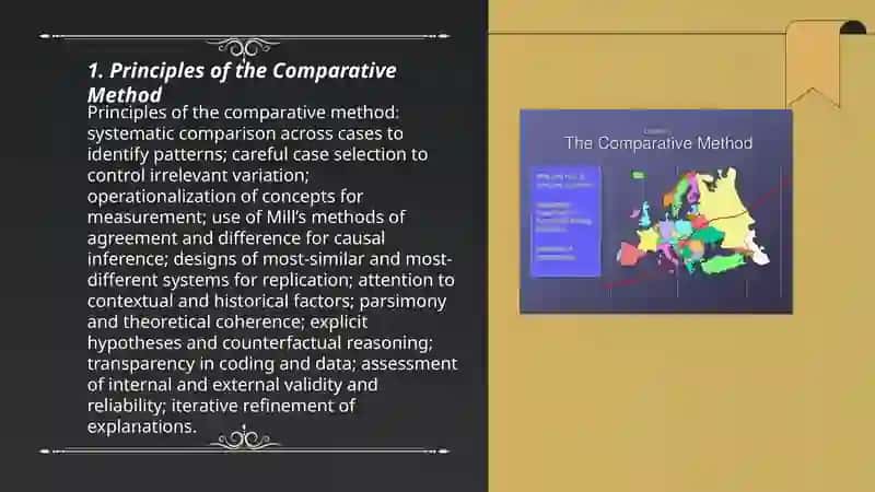 Principles of the Comparative Method 3