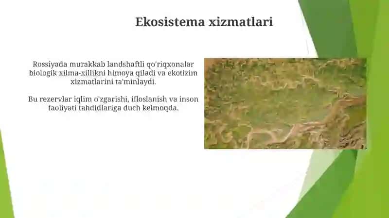 Majmua landshaft buyurtma qoʻriqxonalari 3