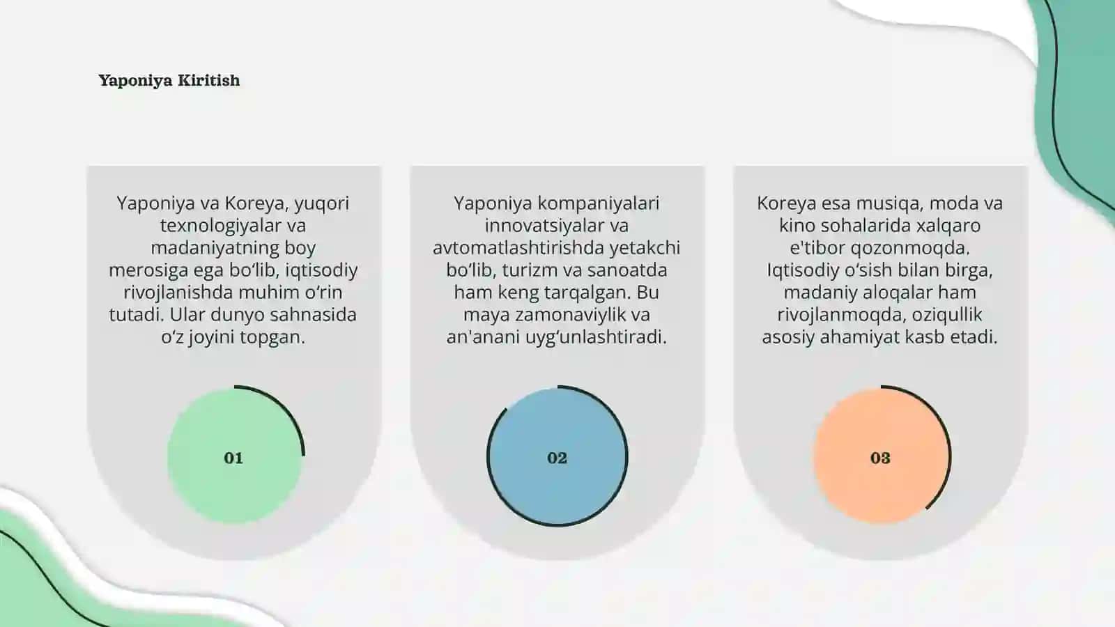 Yaponiya va Koreya 3