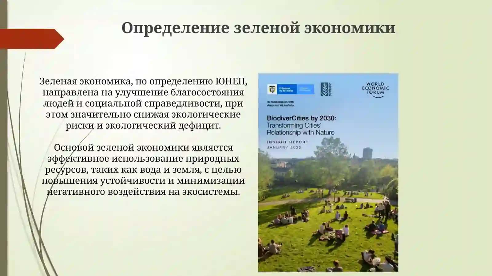 Роль зелёной экономики в устойчивом развитии Колумбии 3