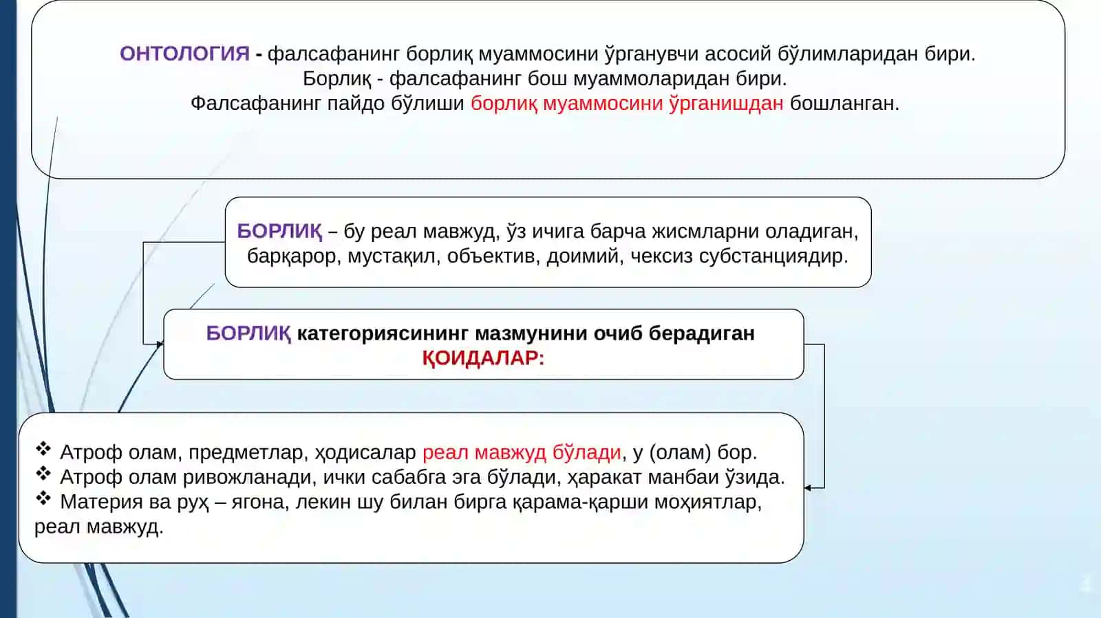 БОРЛИҚ – ФАЛСАФАНИНГ ФУНДАМЕНТАЛ КАТЕГОРИЯСИ СИФАТИДА 3