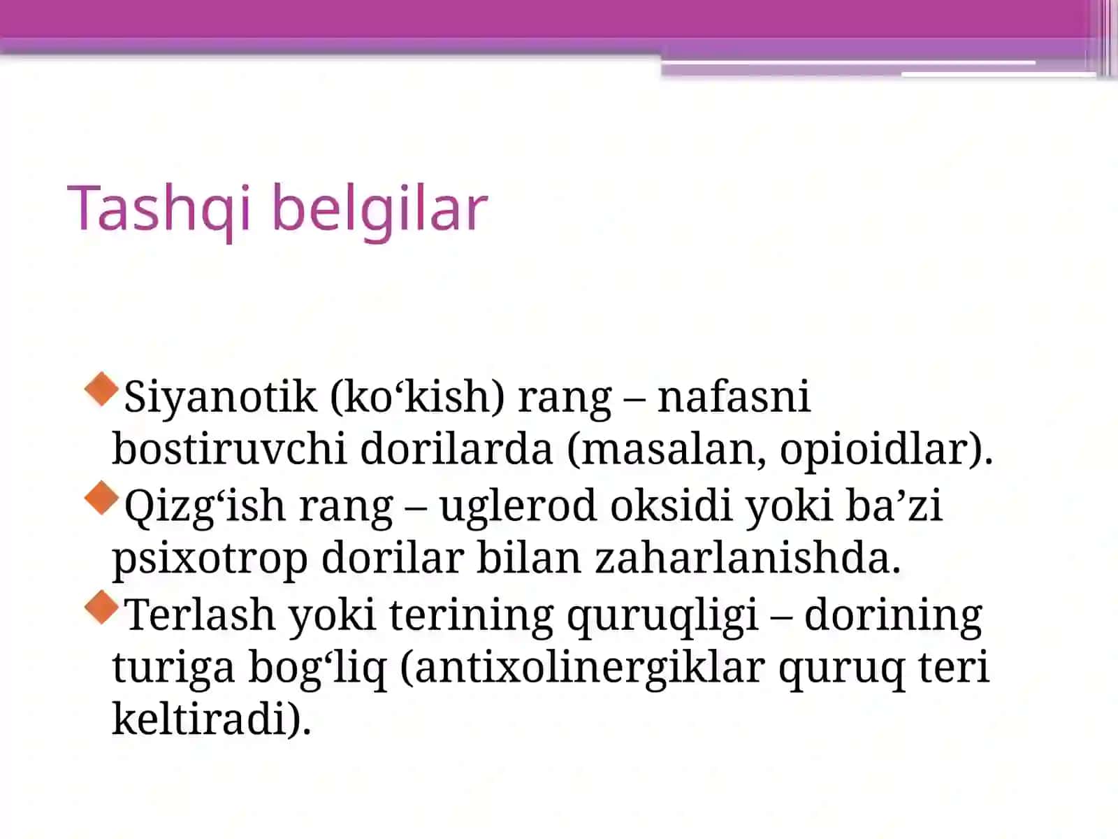 Dori moddalari bilan zaharlanish 3