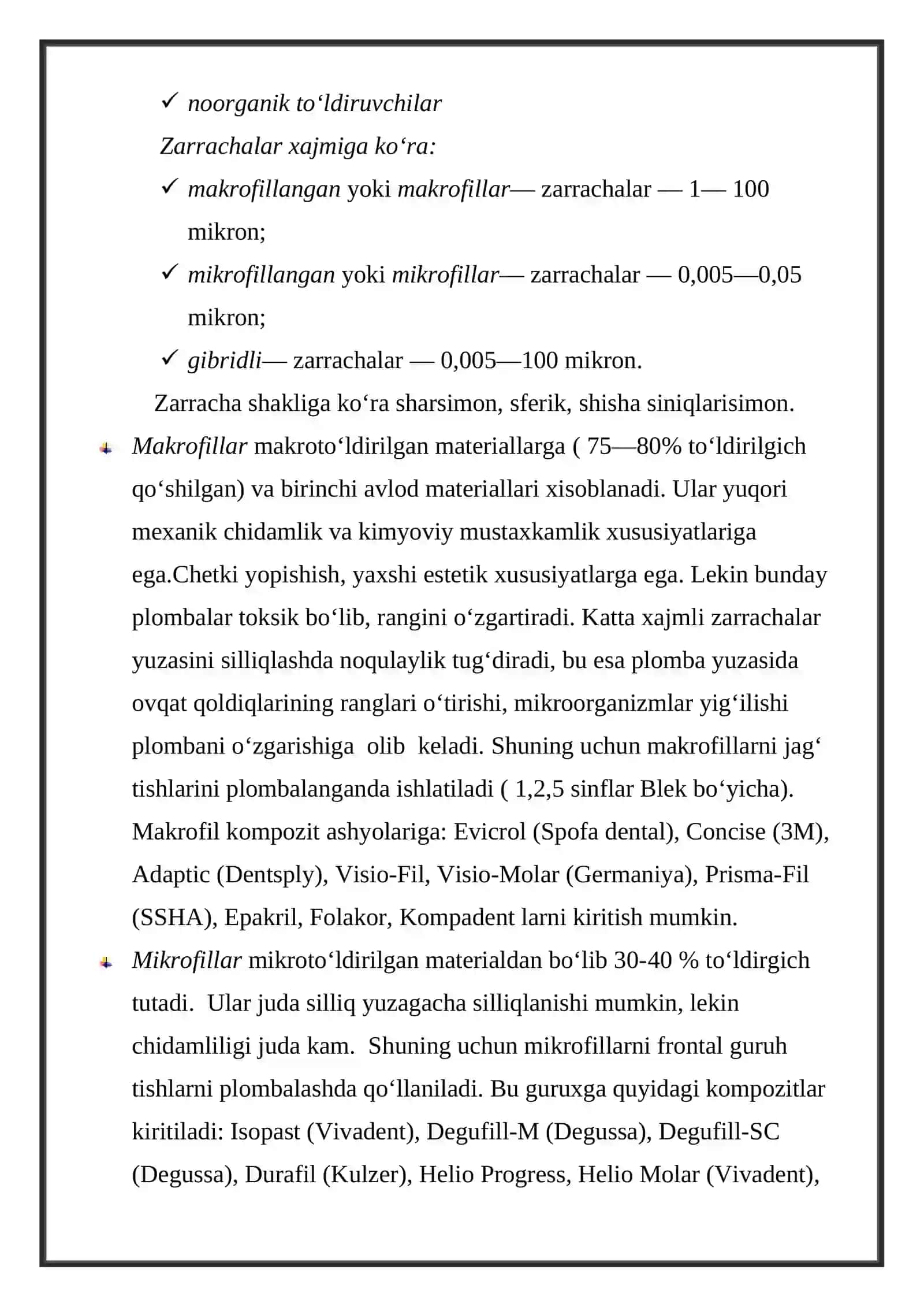 Stomatologiya amaliyotida kompozitlar 3