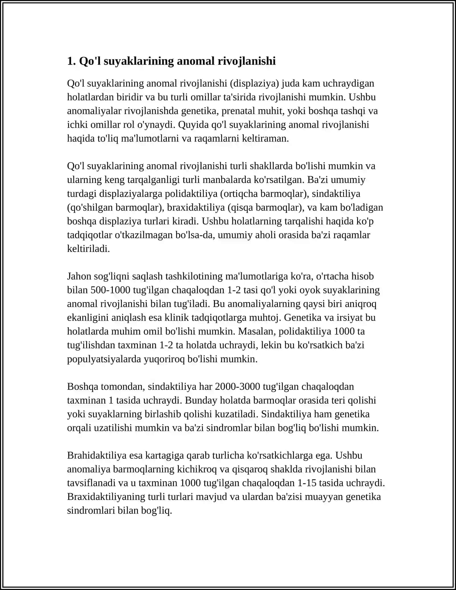 QO’L SUYAKLARINING RIVOJLANISHI 3