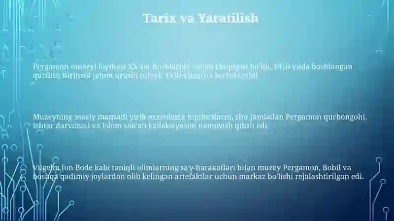 Pergamon Muzeyi Tarixi 3