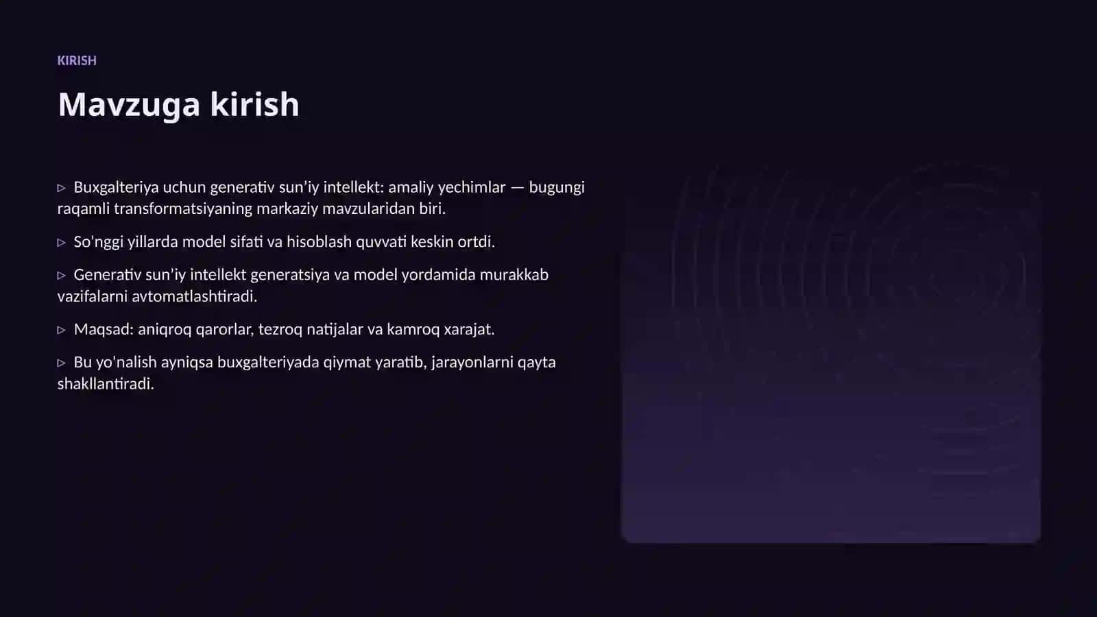Buxgalteriya uchun generativ sunʼiy intellekt: amaliy yechimlar 3