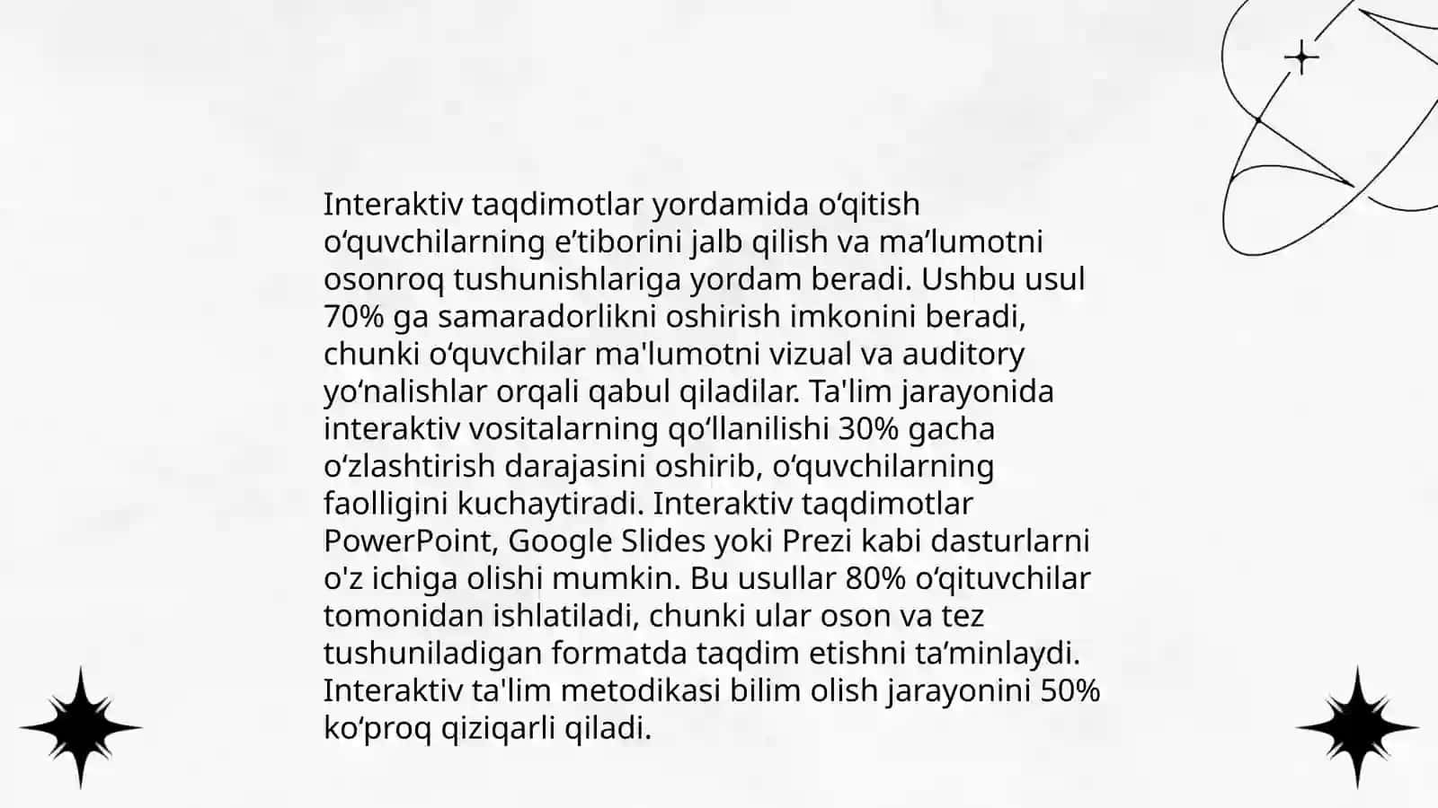 Hakimova Nigina: Interaktiv taqdimotlar yordamida o‘qitish 3