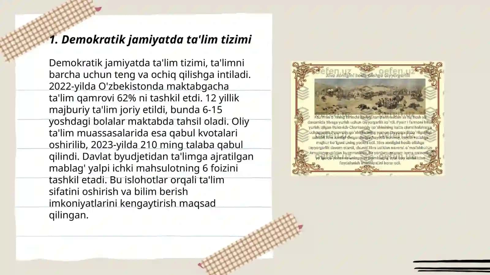 Demokratik jamiyatda oʻqituvchilik kasbi va unga qoʻyiladigan talablar 3