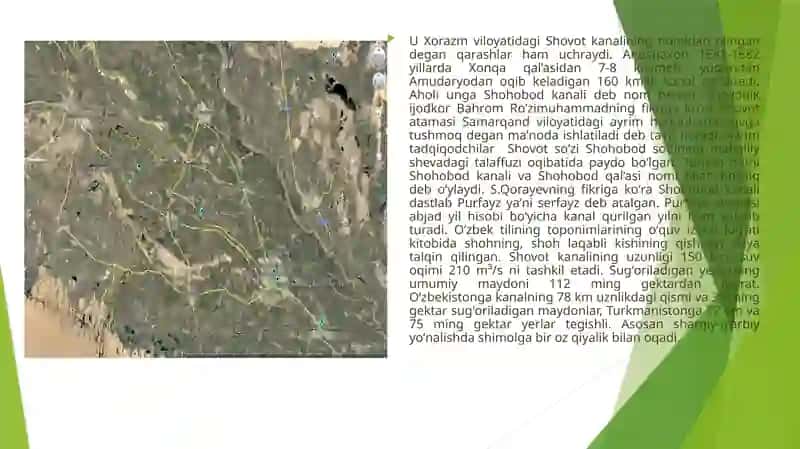 Bundan O'zbekiston yuragi. Shovottumani 3