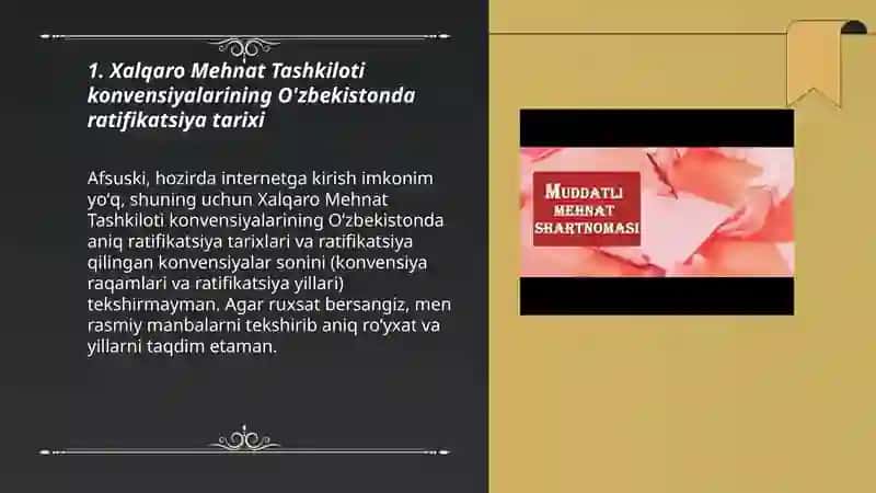 Xalgaro shartnomalar va ularning O'zbekiston qonunchiligiga ta siri 3