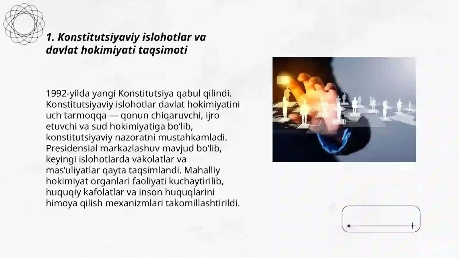 Konstitutsiyaviy islohotlar va davlat hokimiyati taqsimoti 3