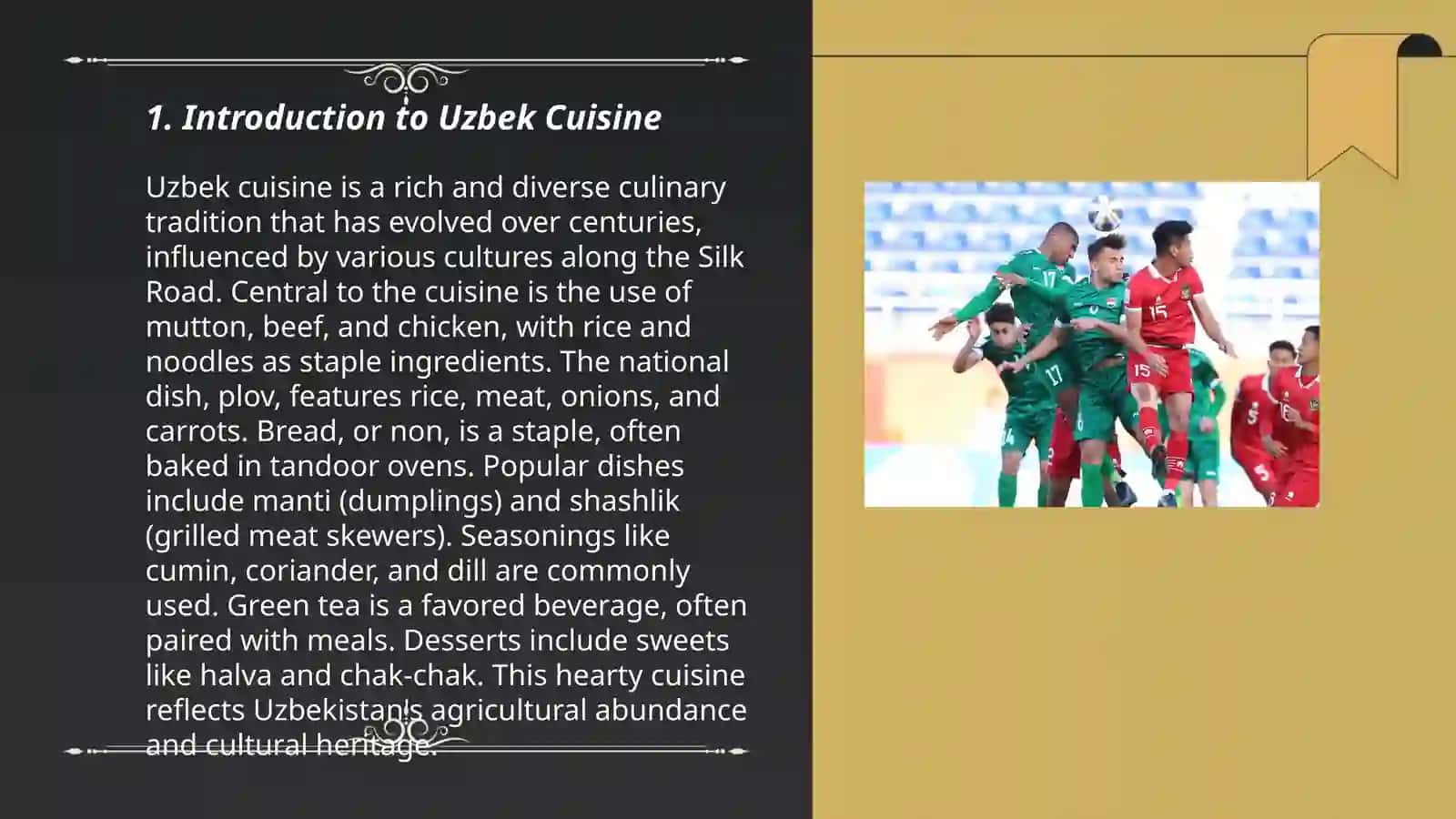 Uzbek national food mavzusida ingliz tilida 12 listli ppt 3