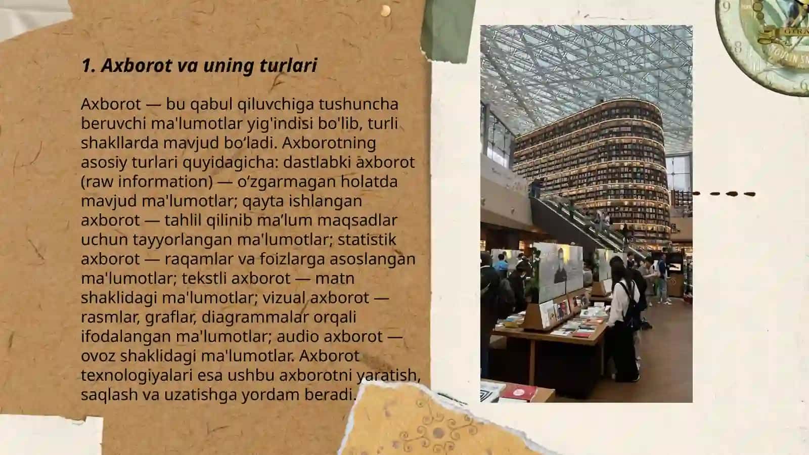 MAKTAB ÒQUVCHILARIGA AXBOROT MADANIYATI ASOSLARI 3