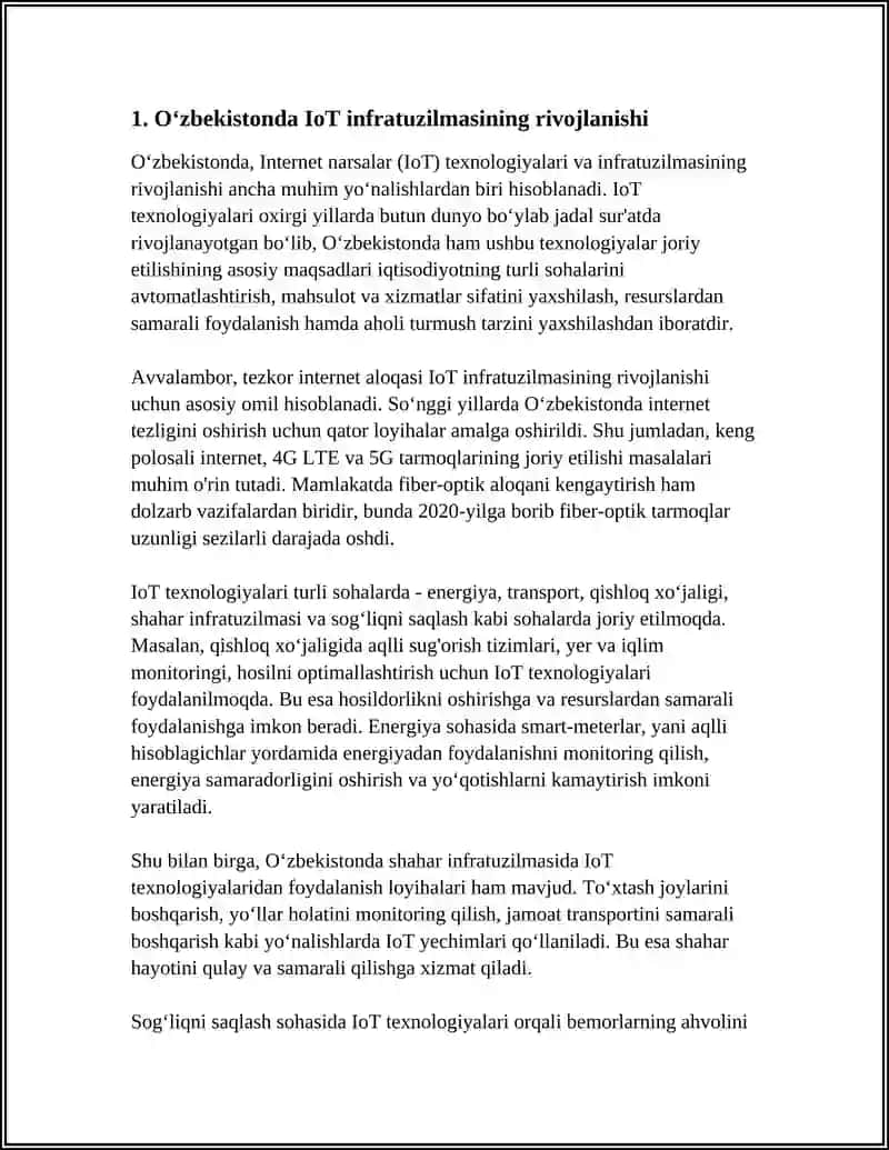 IoT O’zbekistonda 3