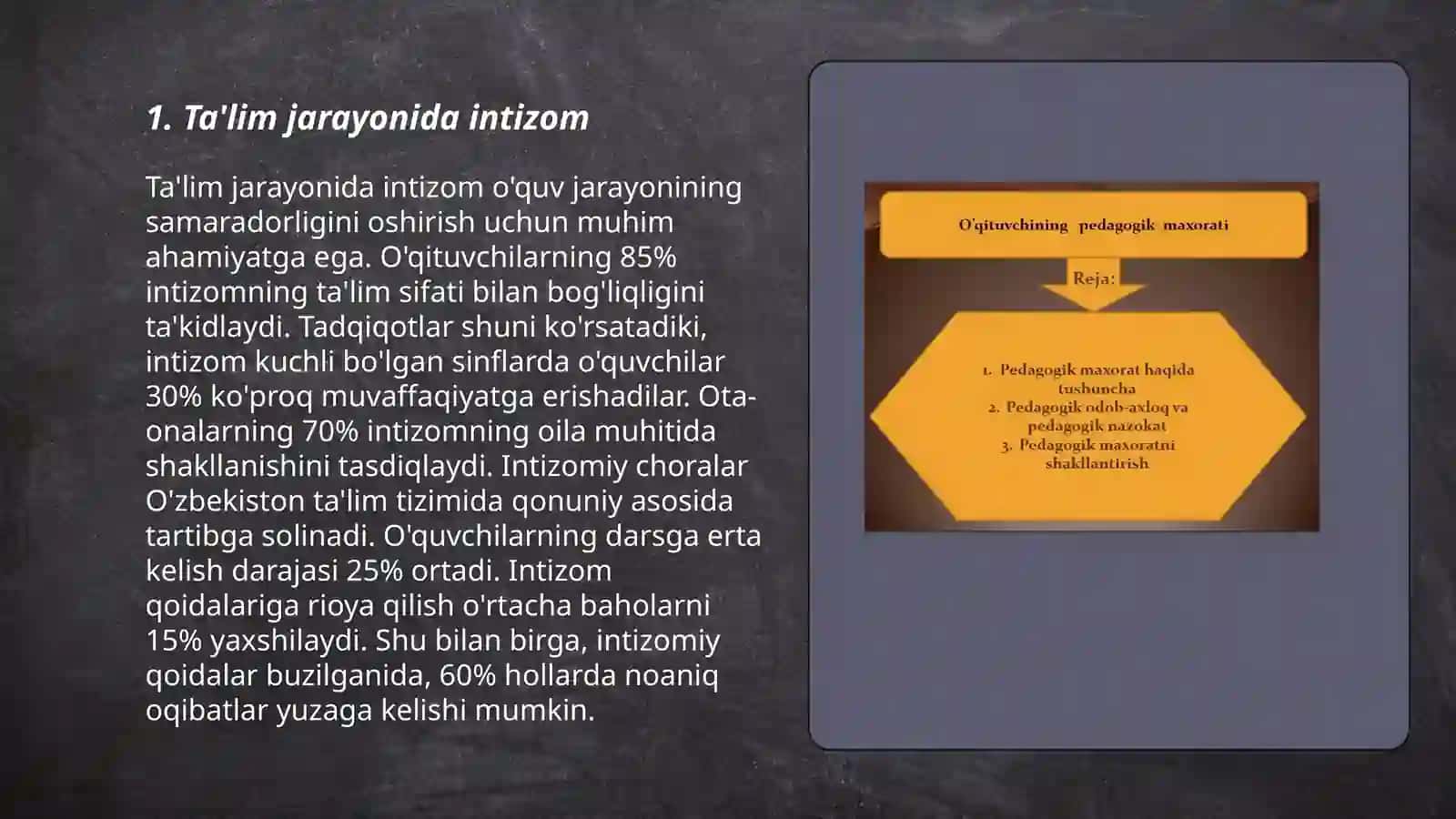 Oʻquvchilarga qoʻyiladigan pedagogik talablar 3