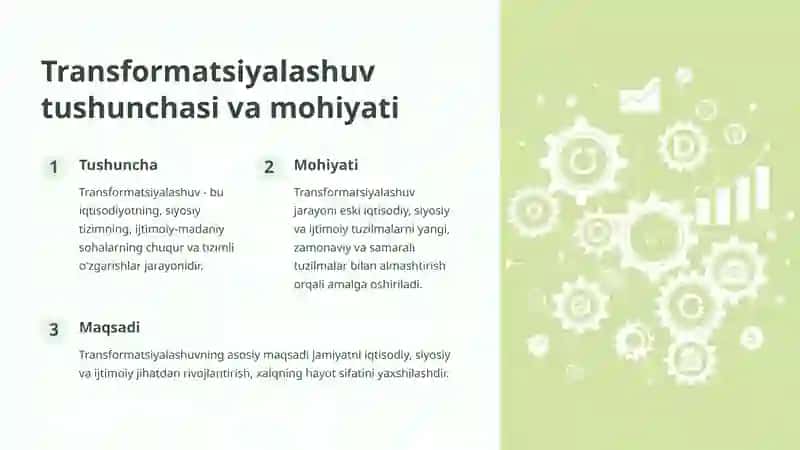 Transformatsiyalashuv 3