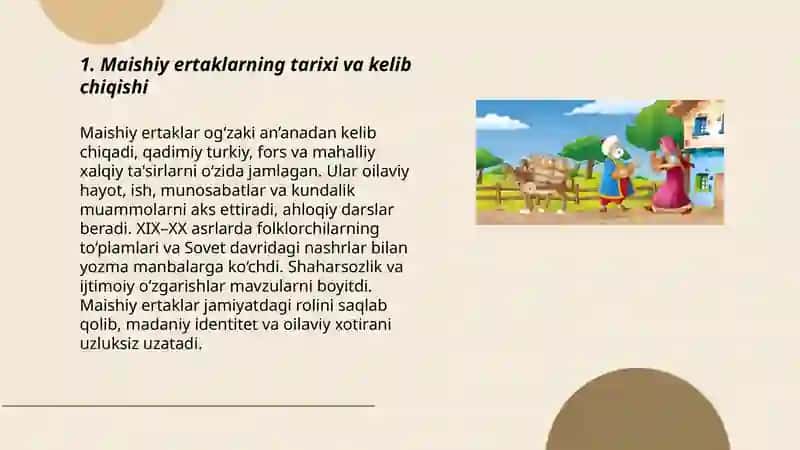 Maishiy ertaklar 3