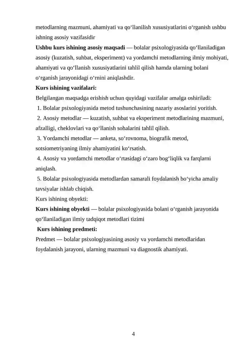 Bolalar psixologiyasining asosiy va yordamchi metodlari 3
