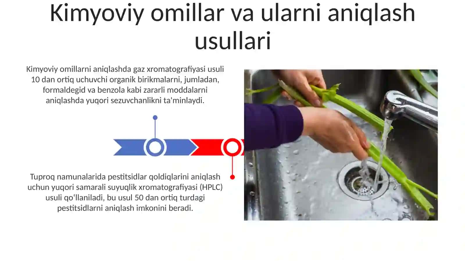 Atrof muhitta ekologik omillar haqida tushuncha gigiyenada qo'llaniladigan tekshirish usullari 3