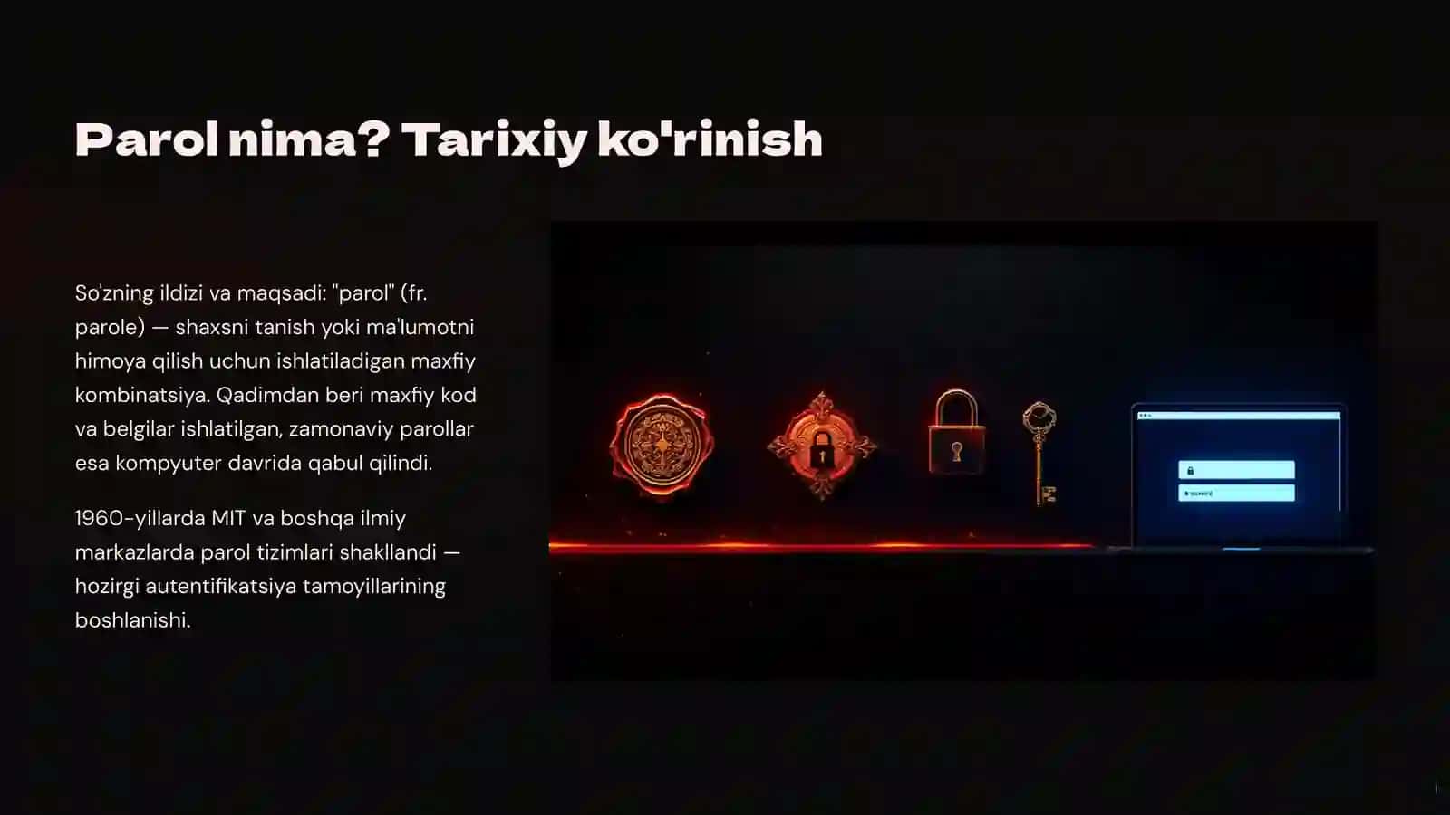 Parol Xavfsizligi: Raqamli dunyoda o'zingizni qanday himoya qilasiz? 3